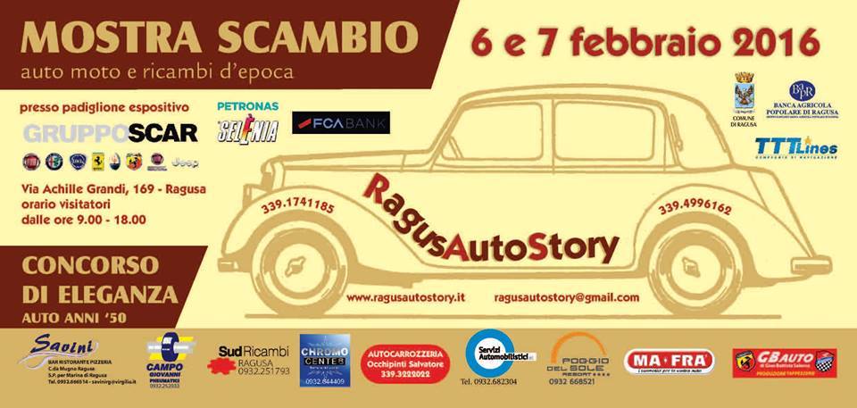 Locandina Ragusa Auto Story 2016